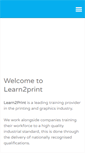 Mobile Screenshot of learn2print.com